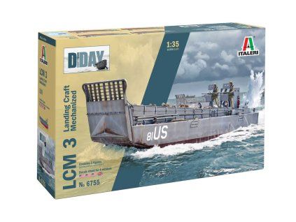 1/35 LCM 3 -  Landing Craft Mechanized - Italeri