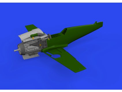 Bf 109F engine PRINT 1/72 recommended for EDUARD