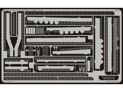 US Aircraft Carrier Hornet railings 1/350 recommended for TRUMPETER