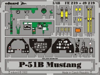 P-51B recommended for TAMIYA