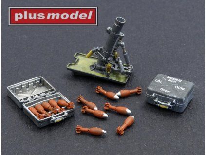 1/35 German mortar Wfr 36 - 3D print