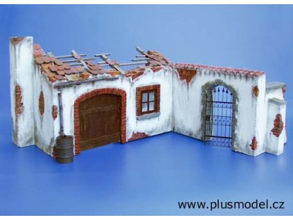 1/35 Ruin farm - diorama