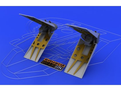 F-16 airbrakes  1/48 recommended for TAMIYA