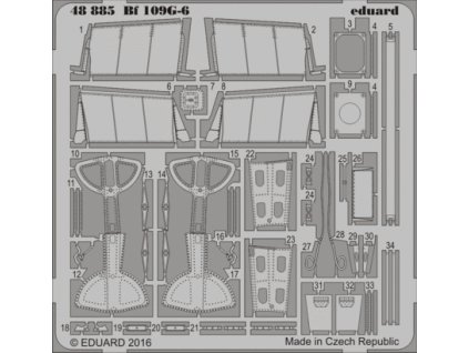 Bf 109G-6 recommended for EDUARD