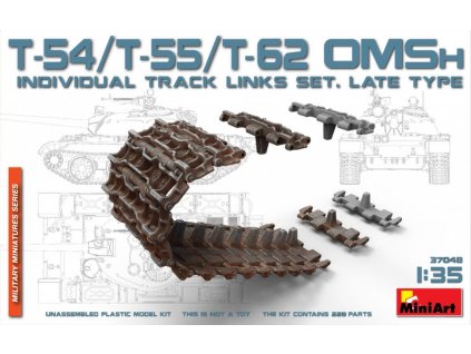 1/35 T-54/T-55/T-62 OMSh Individual Track Links Set.Late Type