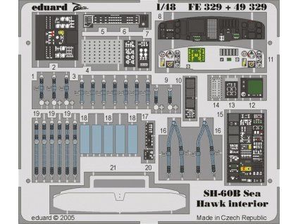 SH-60B interior recommended for ITALERI