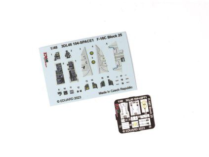 F-16C Block 25 SPACE 1/48 recommended for KINETIC