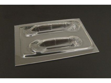 1/144 Me-262B Canopy Vacu canopy for EDUARD kit