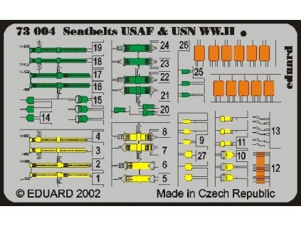 1/72 Seatbelts USAF & USN WWII