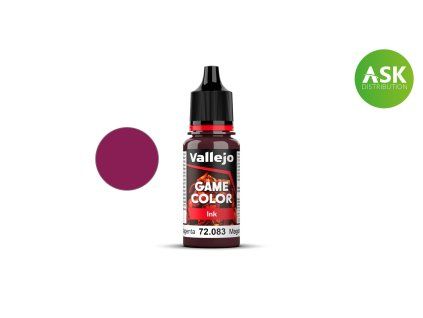 Vallejo Game Color 72083 Magenta Ink (18 ml)