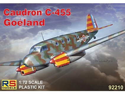 Plastikový model letadla 1/72 Caudron C-445 Goeland 4 decal v. for France