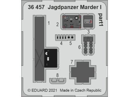 Jagdpanzer Marder I 1/35 recommended for TAMIYA