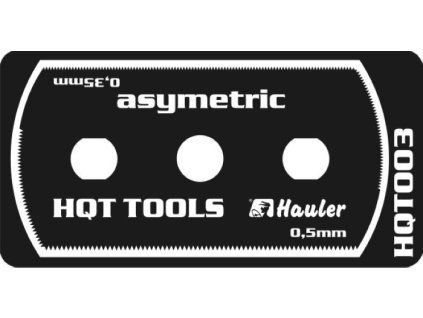Stainless razor saw asymetric Stainless saw