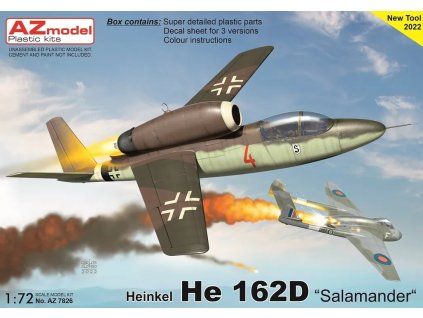 1/72 Heinkel He 162D "Salamander"