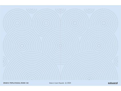 1/48 Triple radial rows