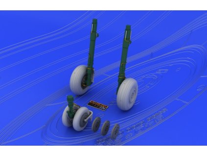 MiG-29 wheels  1/48 recommended for ACADEMY/EDUARD