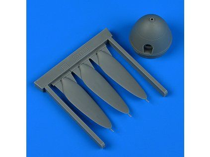 1/32 Bf 109G-10/K propeller - HASEGAWA/REVELL