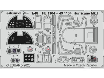 Hurricane Mk.I 1/48 recommended for AIRFIX