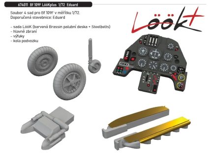 Bf 109F LööKplus 1/72 recommended for EDUARD