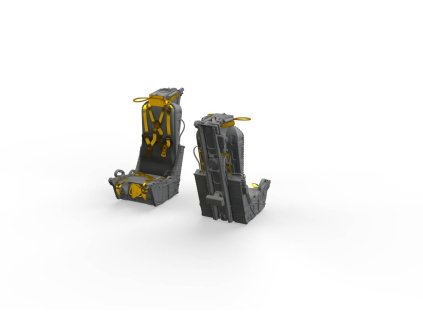 F-4B ejection seat early PRINT 1/48 recommended for TAMIYA