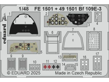 Bf 109E-3 1/48 recommended for HOBBY BOSS
