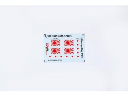 IJN ensign flag WWII SPACE 1/350