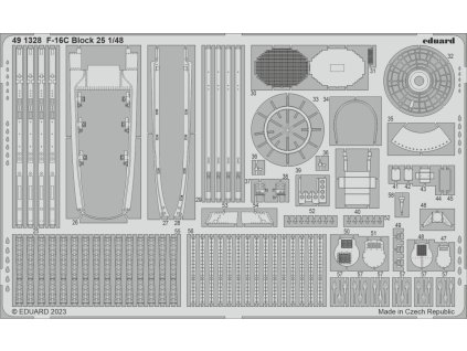 F-16C Block 25 1/48 recommended for KINETIC