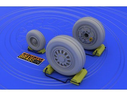 F-16 late wheels 1/48 recommended for KINETIC