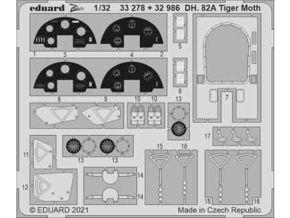 1/32 DH. 82A Tiger Moth for ICM kit