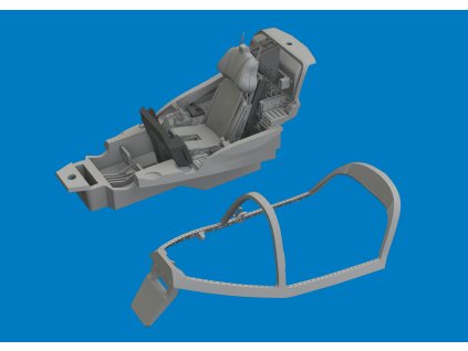 F-35B cockpit PRINT 1/72 recommended for TAMIYA