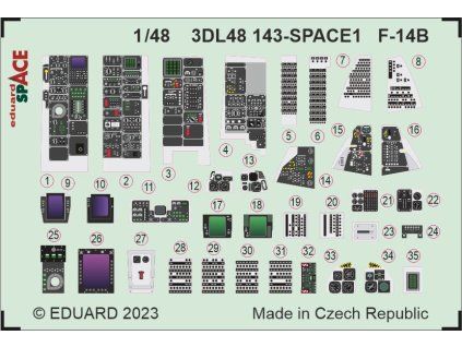 F-14B SPACE 1/48 recommended for GREAT WALL HOBBY