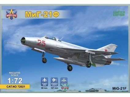 1/72 MiG-21F (Izdeliye "72")Soviet Supersonic fighter