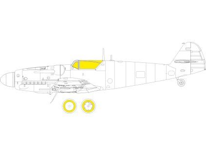 S-199 Erla canopy Weekend 1/72 recommended for EDUARD