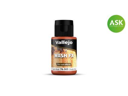 Vallejo Wash FX 76505 Light Rust Color (35 ml)
