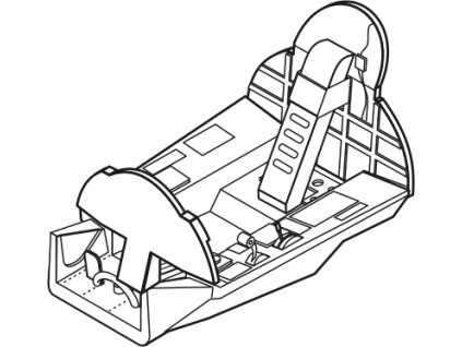 1/72 Hawker Hunter - interior set for REV