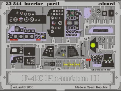 1/32 F-4C interior for TAMIYA kit