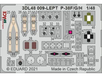 P-38F SPACE 1/48 recommended for TAMIYA