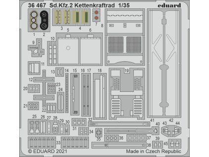 Sd.Kfz.2 Kettenkraftrad 1/35 recommended for TAMIYA