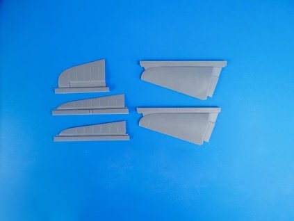 1/32 A6M5c Zero – Tail Control Surfaces for Hasega
