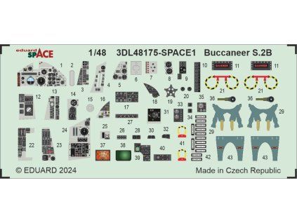 Buccaneer S.2B SPACE 1/48 recommended for AIRFIX