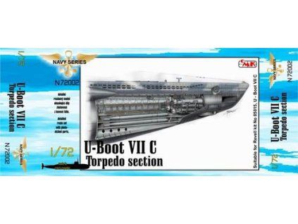 1/72 U-Boot VII Torpedo section for REV