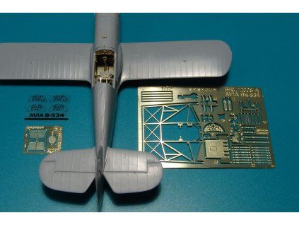 1/72 AVIA Bk-534 PE parts for RSmodels kit