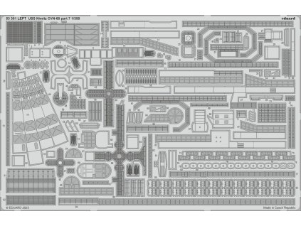 USS Nimitz CVN-68 part 7 1/350 recommended for TRUMPETER