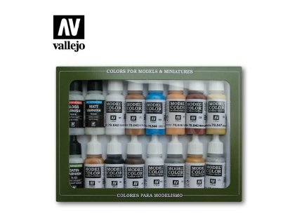 Vallejo Model Color 16 color Set 70102 Folkstone Special (16)