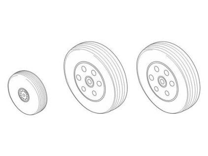 1/48 Bae Hawk 100 series - Wheels for Airf