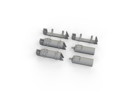 WWII German fire extinguishers PRINT 1/35