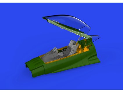 F-16C Block 52 till 1996 cockpit PRINT 1/48 recommended for KINETIC