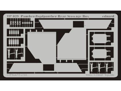 Panther/Jagdpanther rear stowage box