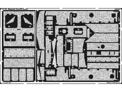 1/35 Zimmerit StuG.III Ausf. G for TAMIYA kit