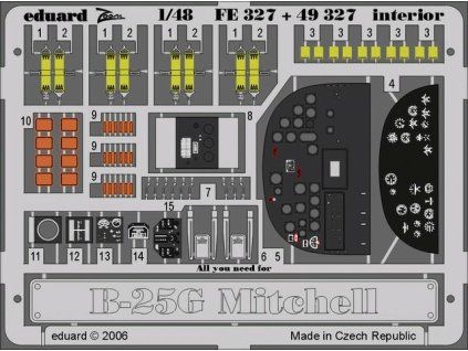 B-25G interior recommended for ACCURATE MINIATURES